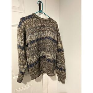 Men's Marshall Fields Clubfellow‎ Multicolored Patterned Sweater 80s/90s L